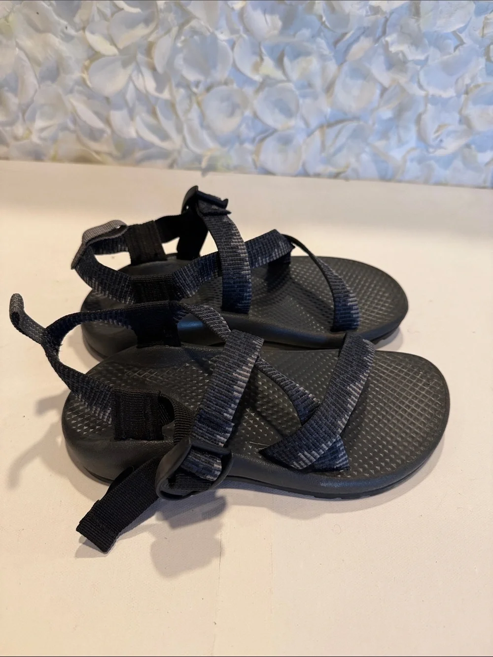 Black Strappy Outdoor Sandals - Neutral Black